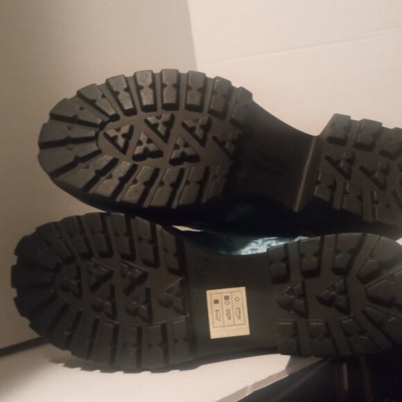 Koi Velvet Platform Boots - Picture 2 of 3